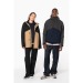 Parka 3-en-1 imperméable à capuche bicolore unisexe cadeau d’entreprise