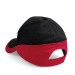 Casquette bicolore 5 pans bedrijfs cadeau