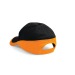 Casquette bicolore 5 pans, Headwear Beechfield reclame