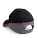 Casquette bicolore 5 pans bedrijfs cadeau