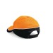 Casquette bicolore 5 pans, Headwear Beechfield reclame