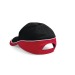 Casquette bicolore 5 pans bedrijfs cadeau