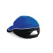Casquette bicolore 5 pans, Headwear Beechfield reclame