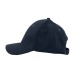 Casquette coton brossé 6 pans cadeau d’entreprise