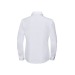 Popeline polyester/coton. Facile dentretien, repassage minimum. 7 boutons ton sur ton., chemise femme publicitaire