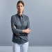 Popeline polyester/coton. Facile dentretien, repassage minimum. 7 boutons ton sur ton. cadeau d’entreprise