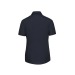 Popeline polyester/coton. Facile dentretien, repassage minimum. 7 boutons ton sur ton., Chemise manches courtes publicitaire