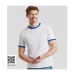 T-shirt bords côtes contrastés cadeau d’entreprise