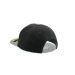 Casquette style rappeur visière contrastée, Casquette à visière plate publicitaire
