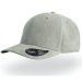 Casquette 6 pans mid visor faux suède, Casquette tendance pubblicitario