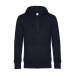 Sweat capuche zippé KING, Textile B&C publicitaire