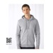 Sweat capuche zippé organique, Textile B&C publicitaire