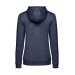 Sweat capuche femme, Textile B&C reclame