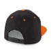 Casquette 5 pans avec visière contrastée, Casquette à visière plate pubblicitario