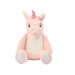 Miniature du produit Pink Zippie Unicorn - Peluche licorne personnalisable 1