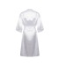 Peignoir en satin, peignoir publicitaire