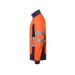 Fermeture grand zip contrasté et étanche, Blouson publicitaire