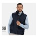 Bodywarmer matelassé en polyester recyclé, Bodywarmer ou veste sans manches publicitaire