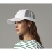 Casquette 6 pans style trucker en polyester recyclé, Bonnet et casquette durable pubblicitario