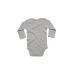 Body bébé organique manches longues - BABY LONG SLEEVE BODYSUIT, vêtement pour bébés publicitaire