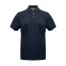 Polo avec boutons contrastés, Polo manches courtes publicitaire