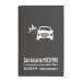 Grauer Kartenhalter 3 Klappen, Etui und Tasche für Fahrzeugschein und -papiere Werbung
