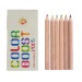 Set de 6 crayons couleurs  cadeau d’entreprise
