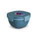 Boite a repas lunch box multi-compartiments avec fourchette, boîte repas publicitaire