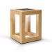Lampe solaire en bambou bedrijfs cadeau