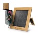 Cadre solaire en bambou avec chargeur regalo d'azienda