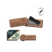Badge MDF ep 3mm avec aimant maxi 20cm² bedrijfs cadeau