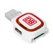 Miniature du produit Hub USB personnalisable et lecteur de cartes mémoire COLLECTION 500 4