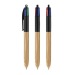 Product thumbnail Bic® 4 colour wood design pen 4