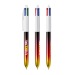 BIC® 4 Colours® Flags Collection lanyard, stylo 4 couleurs publicitaire