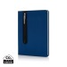 Carnet de notes A5 avec stylo tactile à couverture rigide, Carnet à couverture rigide publicitaire