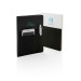 Carnet de notes A5 Deluxe avec pochettes, Carnet à couverture rigide publicitaire