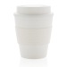 Mug en PP recyclable avec couvercle à vis 350ml, mug et gobelet à couvercle publicitaire