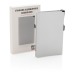 Porta tarjetas de aluminio antirradiación, Estuche anti-RFID y porta tarjetas publicidad
