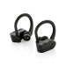 Auriculares deportivos TWS en estuche de carga, auricular Bluetooth inalámbrico publicidad