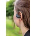 Auriculares deportivos TWS en estuche de carga, auricular Bluetooth inalámbrico publicidad