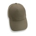5-Panel-Mütze aus recycelter Baumwolle 280gr IMPACT, Langlebiger Hut und Mütze Werbung