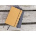 Carnet A5 à couverture rigide en cuir recyclé, carnet recyclé publicitaire