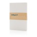 Cuaderno A5 de tapa blanda en papel mineral IMP regalo de empresa
