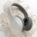 Kopfhörer aus recyceltem Kunststoff RCS, ökologisches Gadget aus Recycling oder Bio Werbung