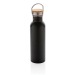 Miniaturansicht des Produkts 700ml-Flasche aus rostfreiem Stahl mit Bambusdeckel 0