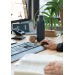 Gourde 70cl en acier inoxydable et couvercle bambou cadeau d’entreprise