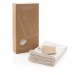 Set de 4 serviettes de table ukiyo en coton recyclé 180gr aware cadeau d’entreprise