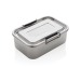 Lunch box étanche en acier inoxydable recyclé RCS, boîte repas publicitaire