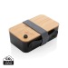 Miniaturansicht des Produkts Lunchbox aus rPP RCS und Deckel aus Bambus 0