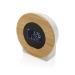 Miniaturansicht des Produkts Horloge bureau en bambou FSC® et plastique recyclé RCS Utah 0